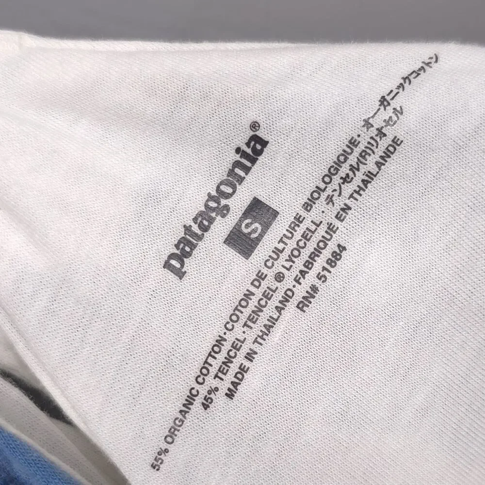 PATAGONIA Floral Halter Long Dress Organic Organic Cotton Tencel Tie Waist Small - Picture 2 of 6